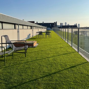 KARLA ECO Safegrass, konstgräs, rulle skuren, bredd 2 m.